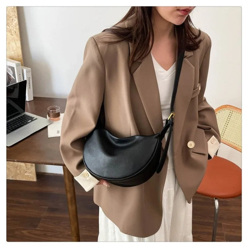 Vintage Fashionable Diaper Bag Letter Logo Solid Color For Ladies Luxury Shopper Crossbody Famous Designer Bag