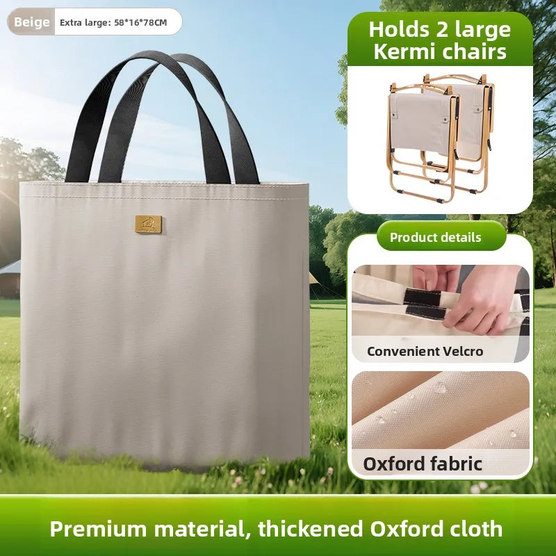 Thiened Ox Fabric Portable Folding Chair Storage Bag Outdoor Cam Carry Bag Durable Staing Chair Organizer