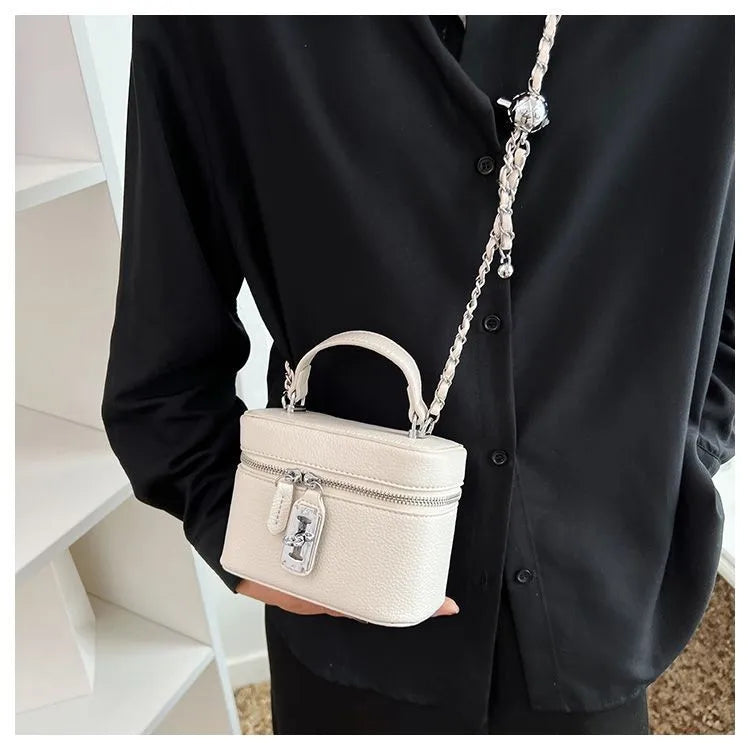 Fashionable Chain Strap  Square Bag for Women Summer New Style Handbag High Quality Crossbody Bag Stylish Trendy Small Bag
