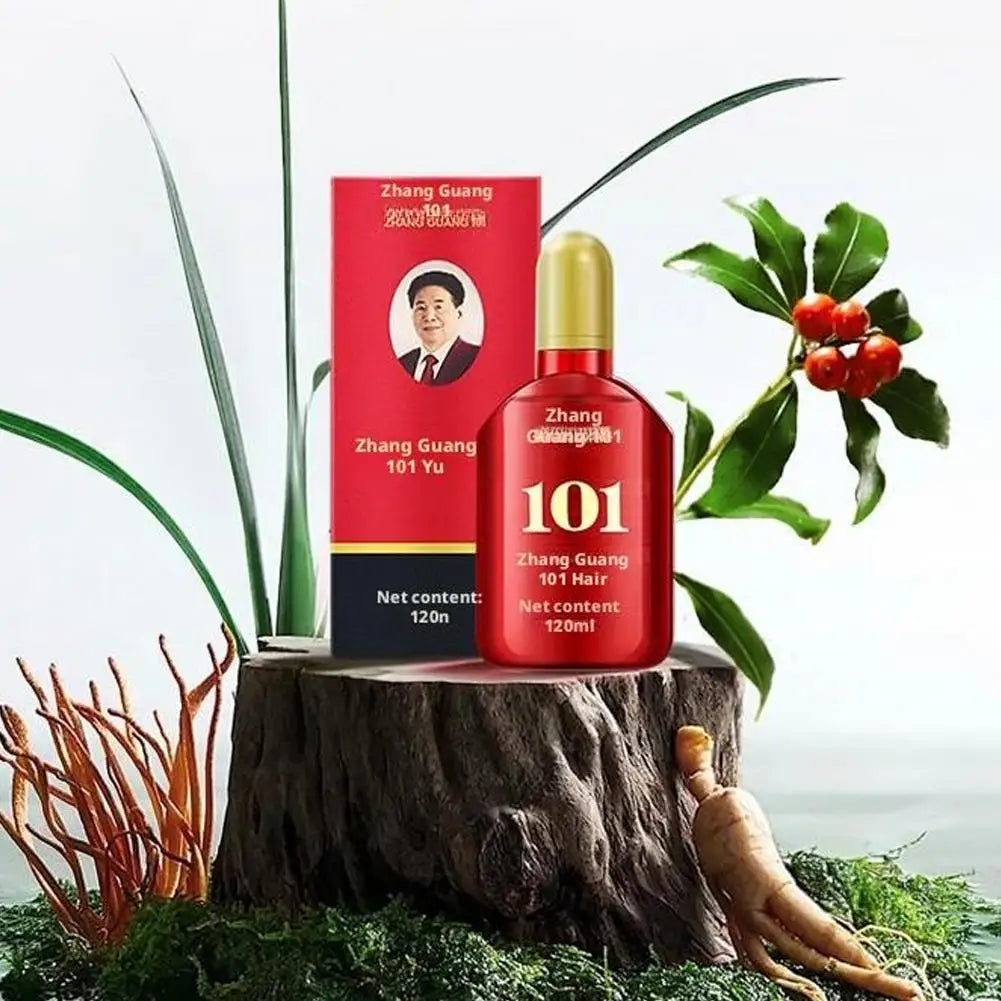 1pcs Hair Tonic Zhangguang 101B Scalp Serum 120ML powerful Chinese medicine therapy Hair Treatment Essence 100% original 2026