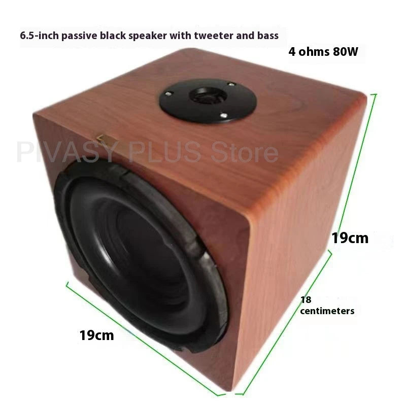 6.5-10 Inch Passive Subwoofer 70-100W Car Speaker 4ohm Sound Box Vehicle Modify For Car Accessories Home Theather Sound System