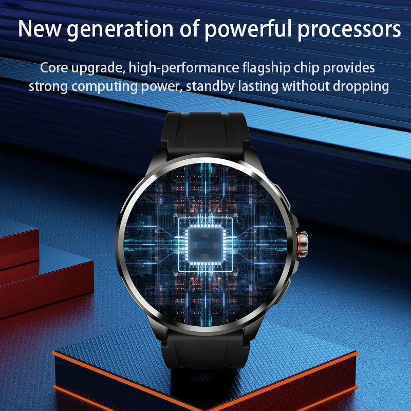 Goldenspike 32GB+256GB Smartwatch 4G/5G LTE 900W Rotary HD Camera GPS WIFI HiSportPro App Bluetooth Smart Watch For IOS Android