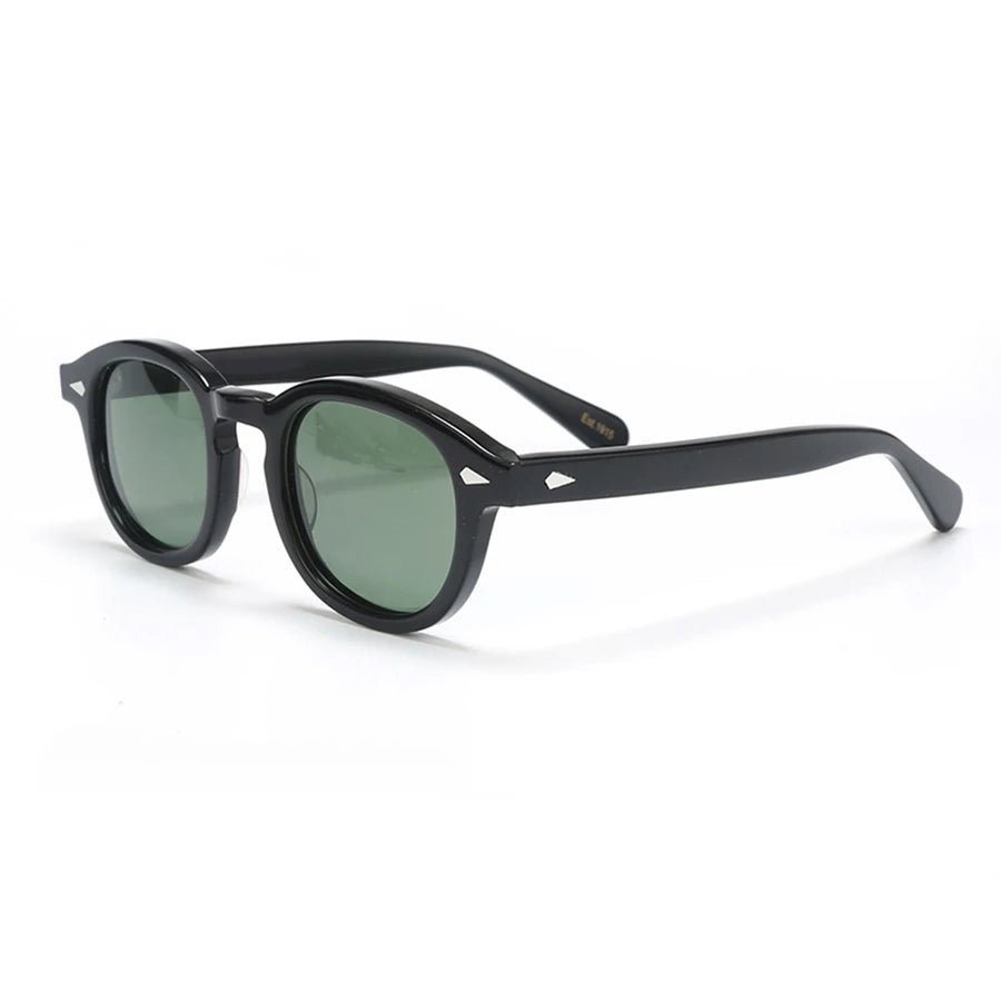 Polarized Sunglasses Men Brand Johnny Depp Sun Glasses Lens Woman Luxury Vintage Acetate Driver's Shade